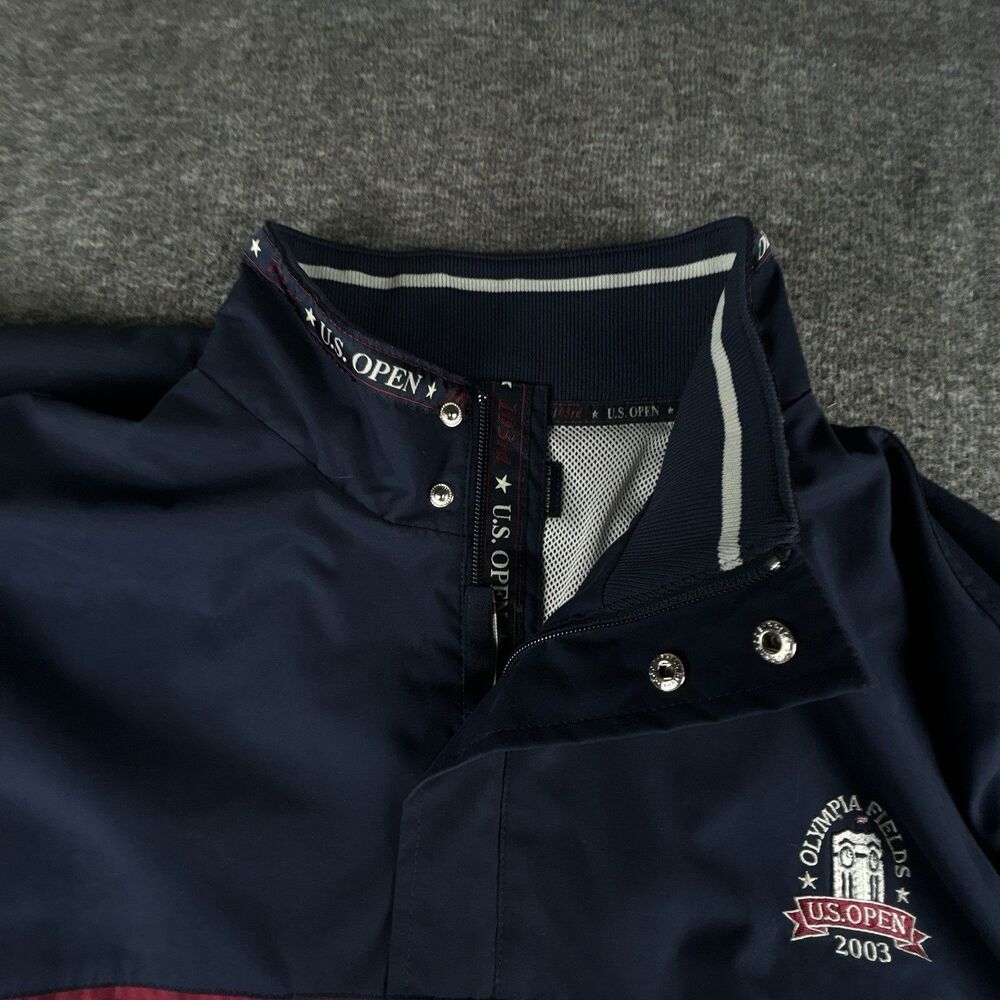 VTG Ashworth US Open Jacket Women’s XXL Windbreaker 2003 Olympia Fields IL - Picture 4 of 11